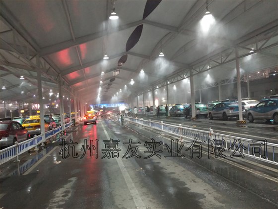 温州南火车站高压微雾降温9
