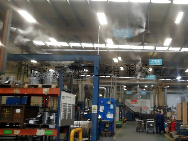 喷雾降温适用于哪些厂房车间