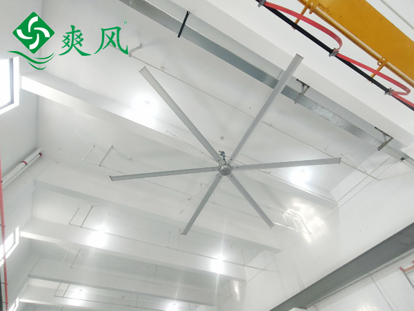 工业吊扇生产厂家：爽风工业大吊扇7.3米大直径-1.5kw低能耗