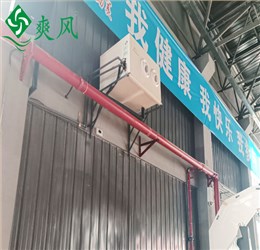 爽风工业省电空调应用案例——湖南一体育馆制冷降温，清凉运动环境