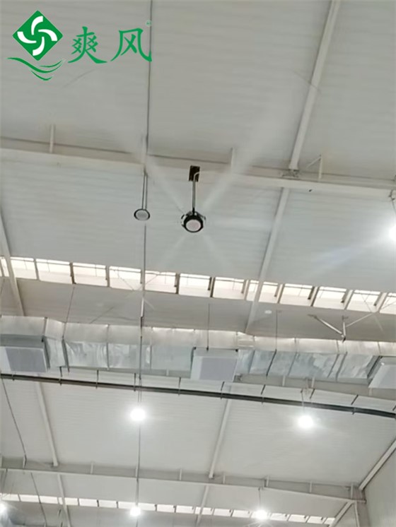 机械人生产车间工业大吊扇 (1)