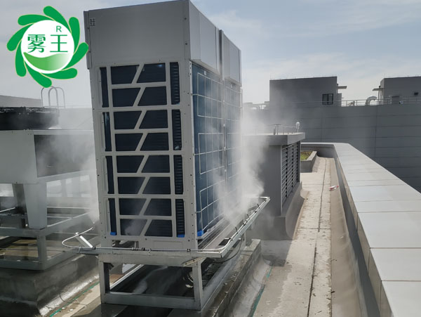 海康威视空调外机喷雾降温案例——高压喷雾降温系统解决方案